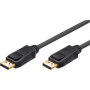 Goobay | DisplayPort cable | Male | 20 pin DisplayPort | Male | 20 pin DisplayPort | 3 m | Black - 3
